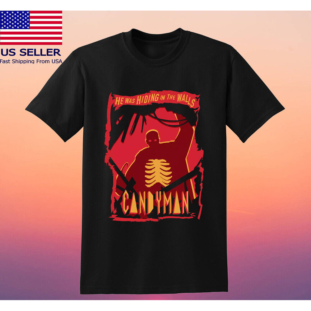 เสื้อยืดสีดําผู้ชาย Candyman Story