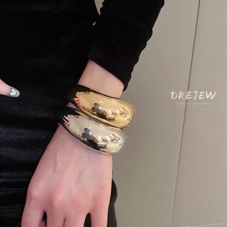 [เดรย์]สร้อยข้อมือปรับหน้ากว้างไม่สม่ําเสมอยุโรปและสหรัฐอเมริกาสร้อยข้อมือที่พูดเกินจริงแฟชั่นลมหนาวบุคลิกภาพเครื่องประดับมือผู