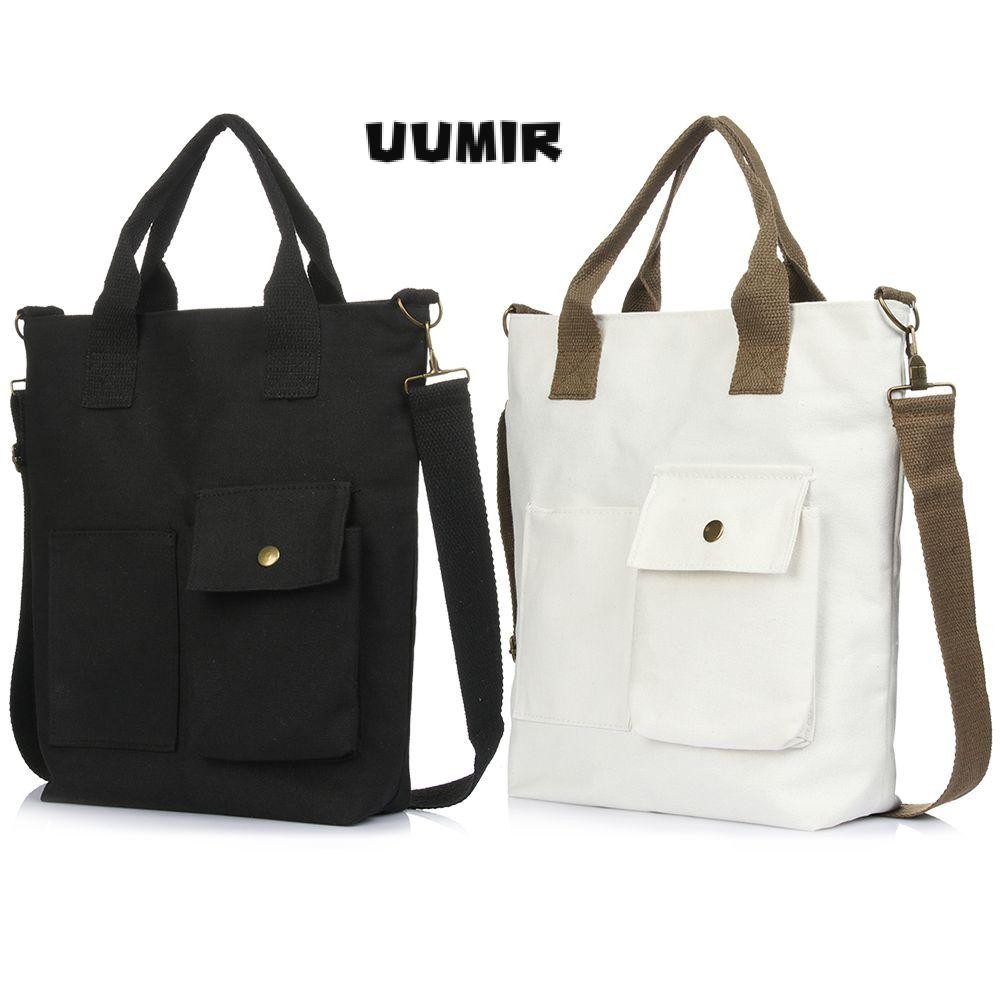 Uumir กระเป๋าสะพายข้าง Messenger กระเป๋าถือแฟชั่นผู้หญิงขนาดใหญ่