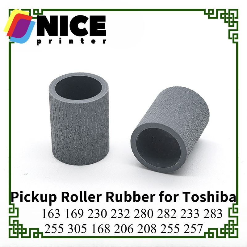 Pickup Roller ยางสําหรับ Toshiba 163 169 230 232 280 283 255 305 168 206 208 255 257 Pick Up Roller 