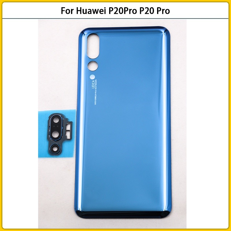 ใหม่สําหรับ Huawei P20 Pro P20Pro ฝาหลังแบตเตอรี่ด้านหลังประตู 3D แผงกระจก P20 Pro แบตเตอรี่กรณีเปลี่ยนเลนส์กล้อง ราคา ถูกที่สุด ดีลบีเคเค แกลเลอรีภาพที่ 6
