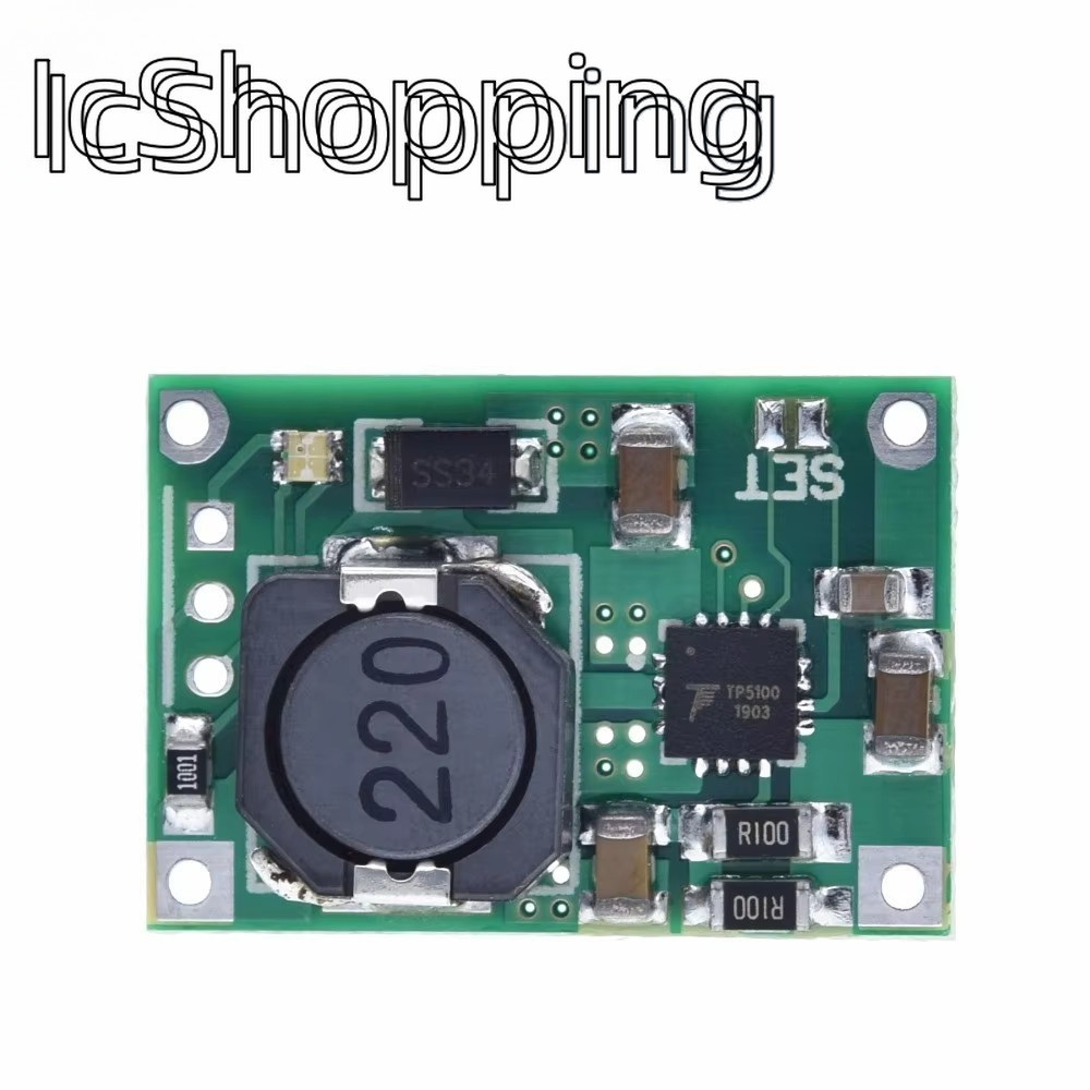 Tp5100 การจัดการการชาร์จแบตเตอรี่ลิเธียมเดี่ยวคู่ที่รองรับ 2A แผ่นลิเธียมแบบชาร์จไฟได้ 18650 TP5100 