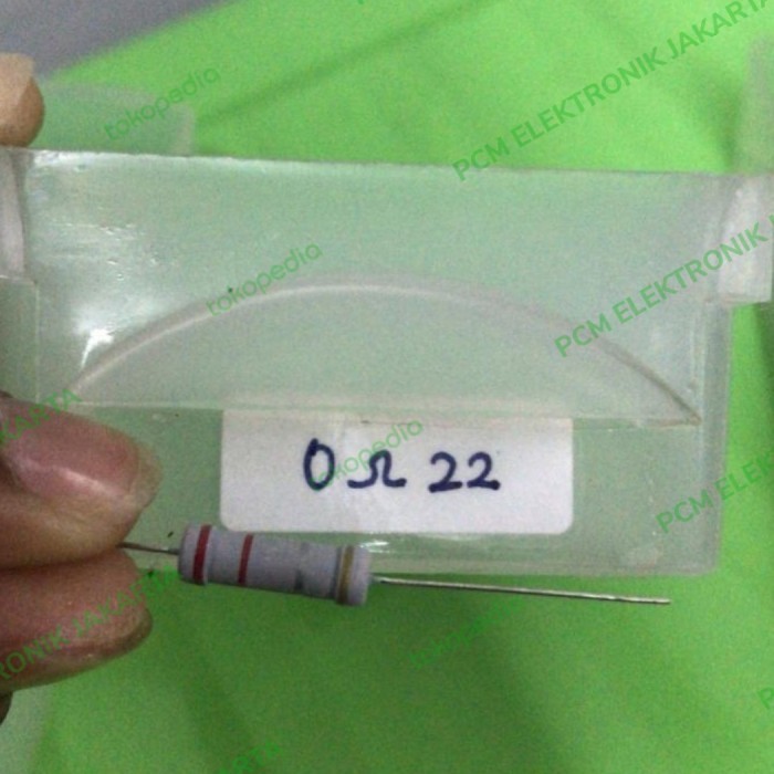 SB99 ตัวต้านทาน r 2 วัตต์ 2 วัตต์ 2 วัตต์ r2w 2 วัตต์ wat 0.22r 0.22 โอห์ม 0.22ohm 0r22