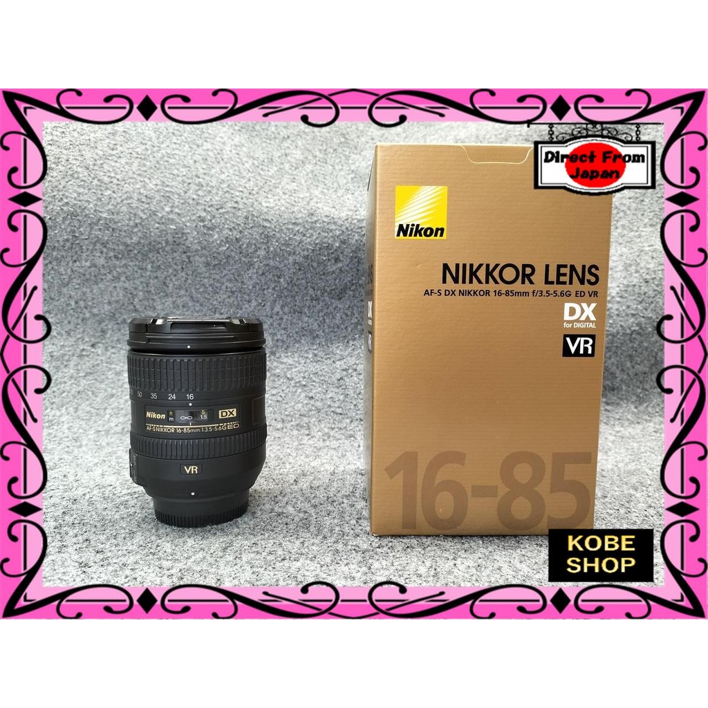 【ส่งตรงจากญี่ปุ่น】 เลนส์ NIKON AF-S DX16-85MM F3.5-5.6G ED VR 【สินค้ามือสอง】