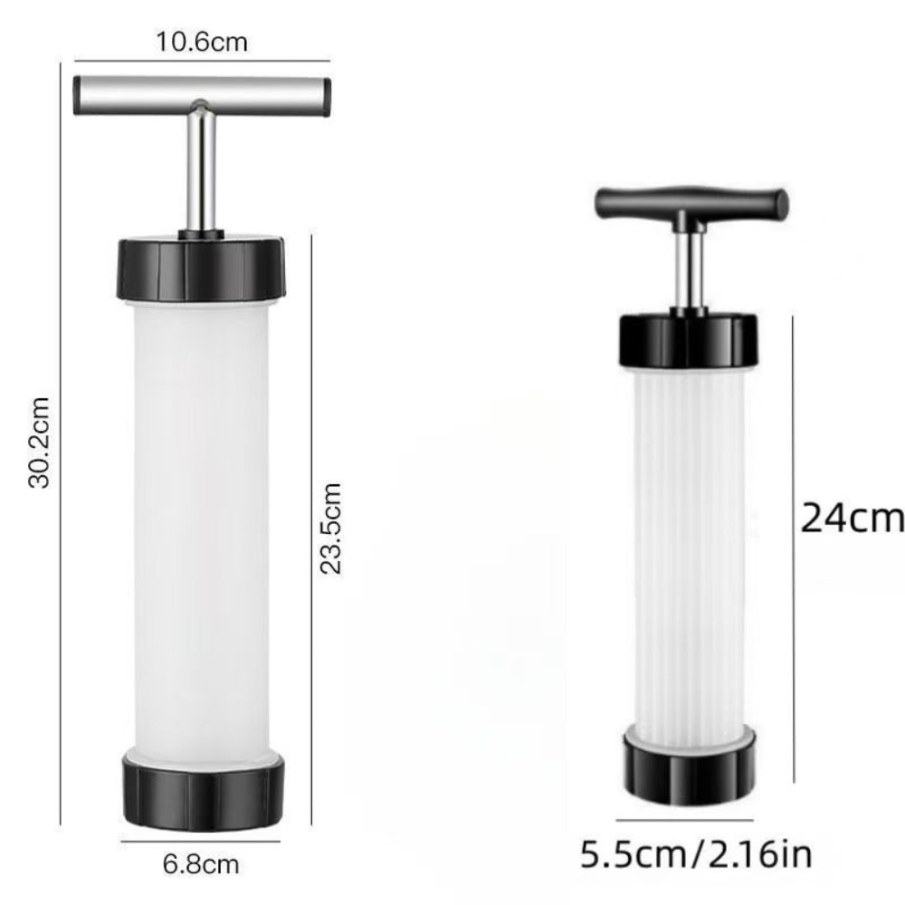 【NEW】เครื่องเตรียมอาหารในครัว กระบอกอัดไส้กรอก ไส้กรอก 3 หัวเปลี่ยนได้ กดไส้กรอก อุปกรณ์ทำไส้กรอก - รูปที่ 5