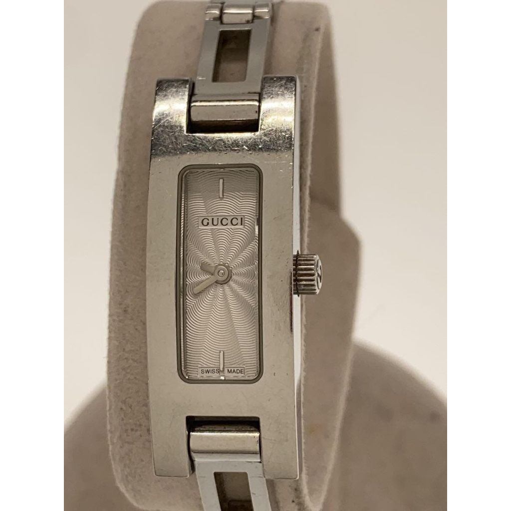 GUCCI Womens Watch Quartz Analog Stainless Steel WHT SLV SS 3900L Direct from Japan Secondhand