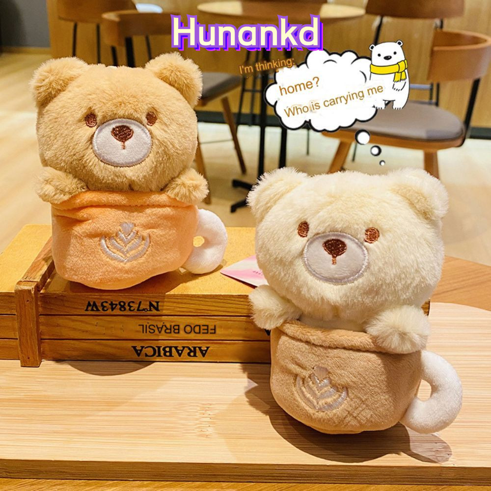 พวงกุญแจหมีเนย ฮานอัน ตุ๊กตาแขวนเครื่องประดับ ตุ๊กตา จี้ของขวัญของเล่น จี้หมีเนย