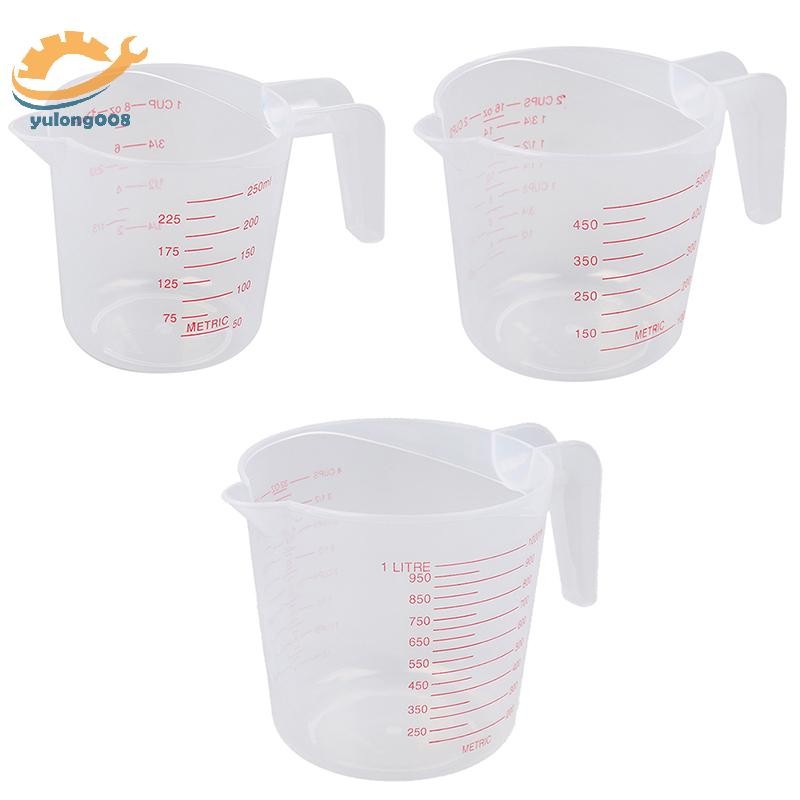 [MR] เหยือกตวงพลาสติกคุณภาพสูง ถ้วยสเกลความจุขนาดใหญ่ 25/500/1000ml TH ราคา ถูกที่สุด ดีลบีเคเค แกลเลอรีภาพที่ 9