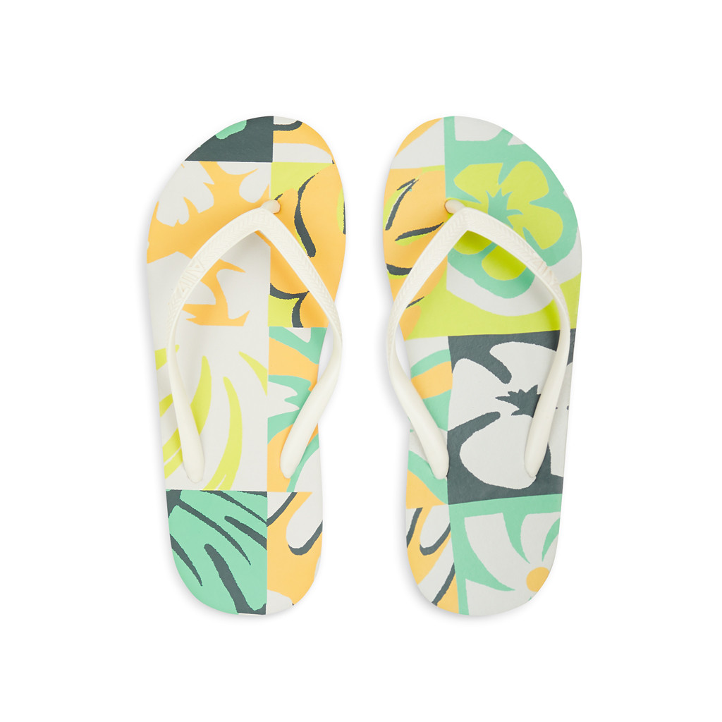 AIIZ (เอ ทู แซด) - รองเท้าแตะ พิมพ์ลาย Printed Flip Flops