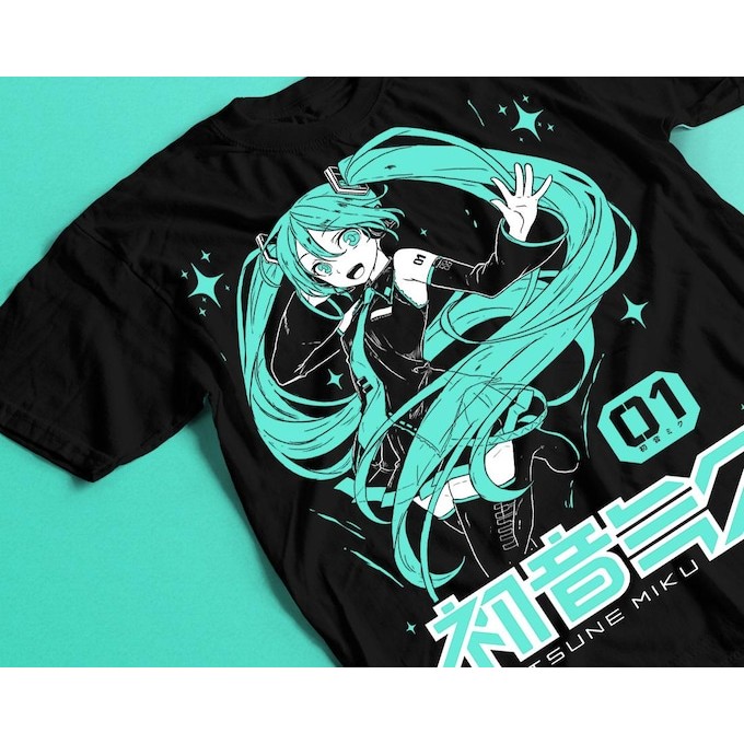 ❤️HOT  Hatsune T-shirt Unisex, Anime Manga Shirt, Anime Shirt, Anime Lovers Shirt, Graphic Anime Tee