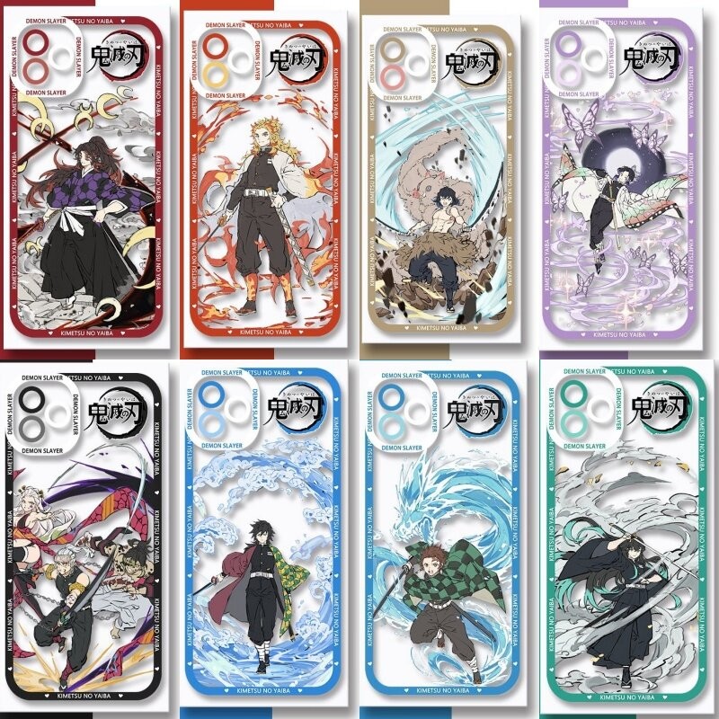 Demon Slayerเคสโทรศัพท์สําหรับVIVO Y75 Y200 Y100 Y02 V40 Y36 V30E V29E Y27 Y76 Y28 Y03 Y55 Y33S Y74S