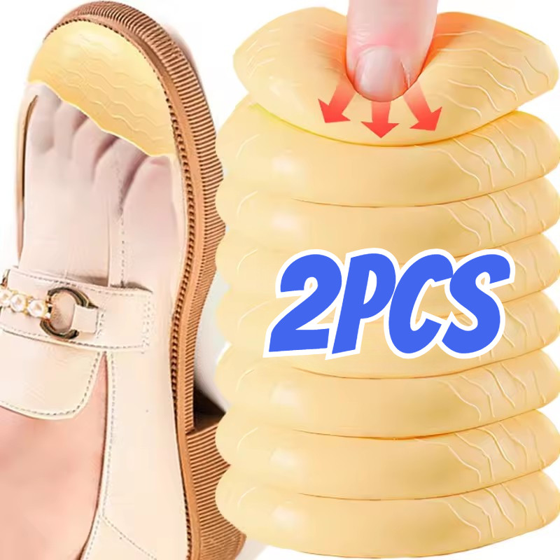 ลดขนาดรองเท้า Toe Pad Elastic Toe Cap Insoles ด้านหน้าเท้าเบาะ Pain Relief Protector รองเท้าอุปกรณ์เสริม