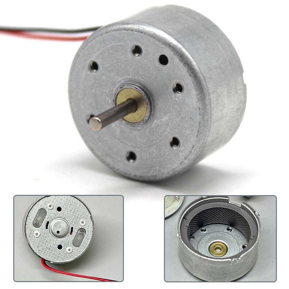 Rk-300c RF-300CA-12350 DC 1.5V-6V 9000RPM 24 มม.รอบมอเตอร์ไฟฟ้าพัดลม DIY
