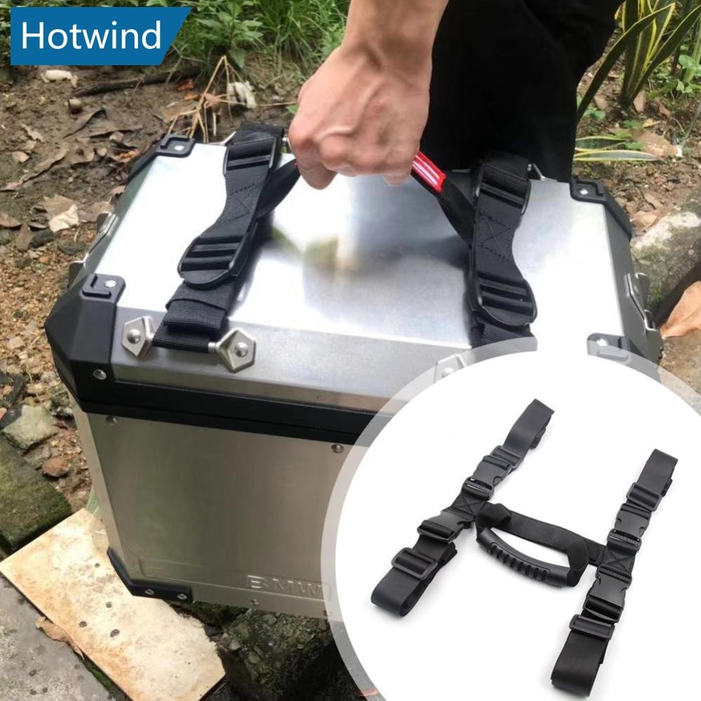 HW 1PC จับเชือกกระเป๋าเดินทางสําหรับ Pannier ด้านข้างกล่องอลูมิเนียมกล่อง Trunk สําหรับ BMW R1200GS 