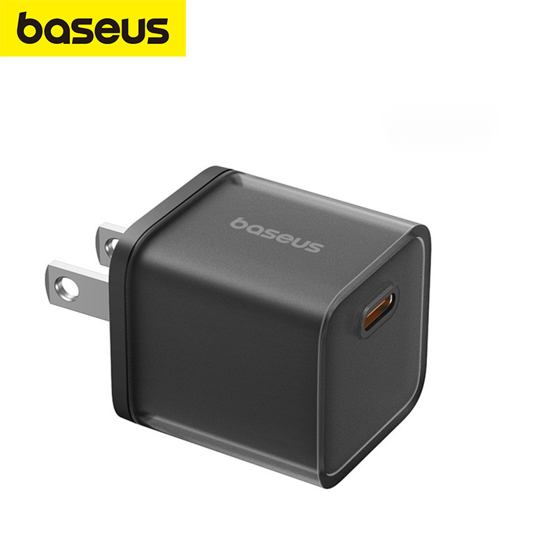 Baseus USB Charger US Plug Charger 20W Wall Charger Max โทรศัพท์มือถือชาร์จ Mini Adapter Travel Char
