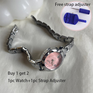 แฟชั่นหรูหราสุภาพสตรีหน้าปัดเล็กนาฬิกาสําหรับผู้หญิงสแตนเลส …