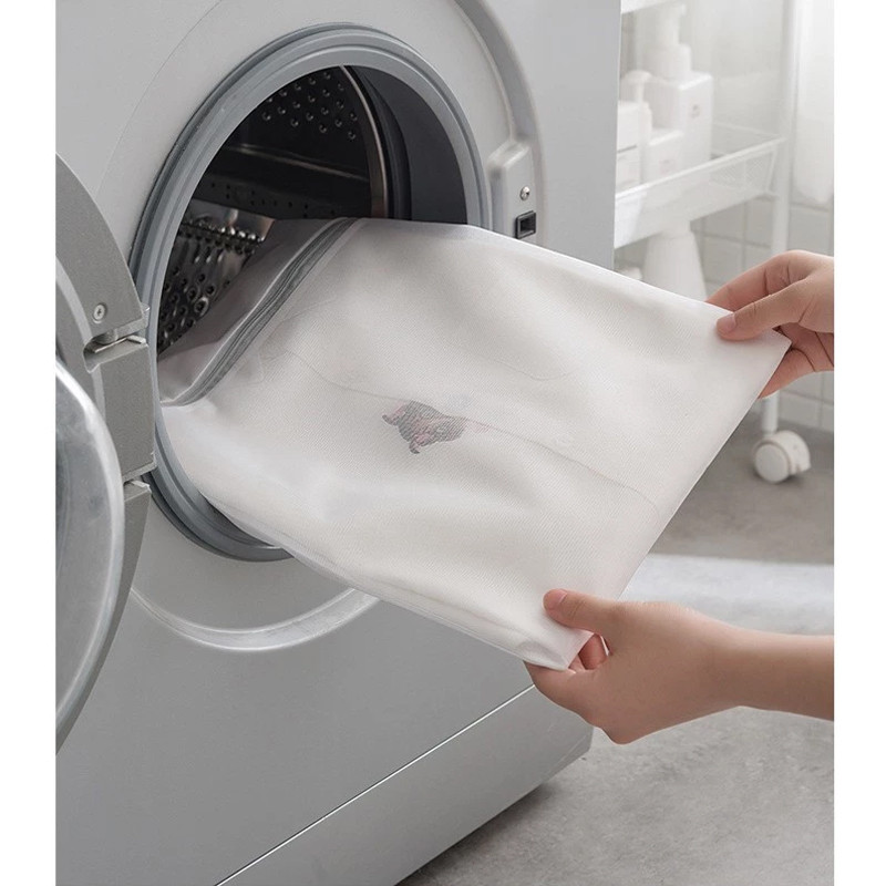 ถุงซักผ้า ถุงตาข่ายซักผ้า ถุงซักชุดชั้นใน Laundry Bag - รูปที่ 4