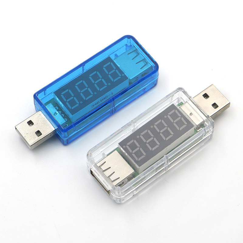 USB ชาร์จปัจจุบัน/เครื่องตรวจจับแรงดันไฟฟ้า USB Current/Voltage Tester Power Bank Tester