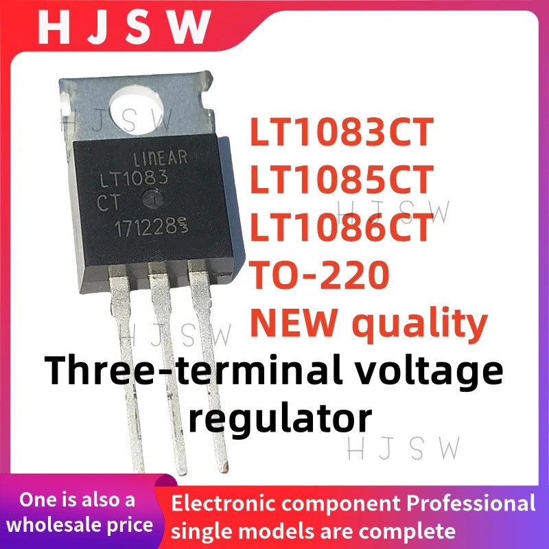 1-5PCS LT1085CT LT1085 LT1083CT LT1083 LT1086CT LT1086 TO-220 ตัวควบคุมแรงดันไฟฟ้าสามทางอิเล็กทรอนิก