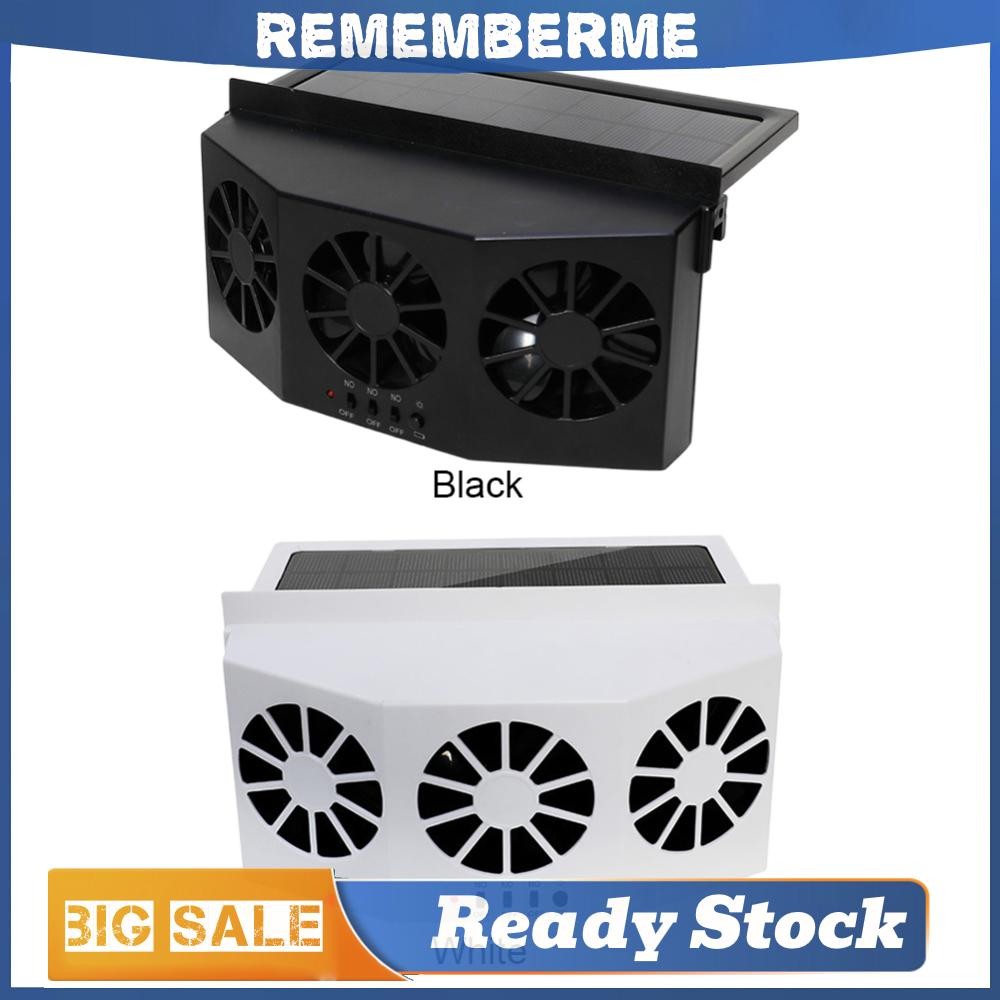 🚚จัดส่งในกรุงเทพฯ🚚พัดลมหมุนเวียนอากาศ 3 หัวพัดลมระบายความร้อนอัตโนมัติ 2.4V รถยนต์ไฟฟ้าคูลเลอร์อะไหล่รถยนต์ - รูปที่ 7