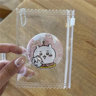 อิน ใสประกาย10เซนติเมตรการ์ดขนาดเล็กโพลารอยด์ถุงเก็บบาร์ลูกอมถุงซิปหุบเขาแสดงผู้ถือบัตรจี้