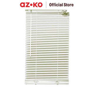 AZKO Forhom 90x180 cm Venetian Blinds 25 Mm - Putih Penutup Jendela Tirai Gulung Penghalang Cahaya Blind Spotlights Roller Blind Gorden