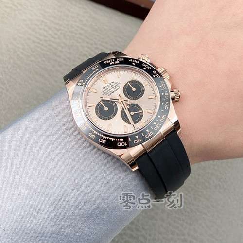 Rolex Rolex นาฬิกาผู้ชาย Rose Gold Universe Meter Type Daytona116515เครื่องจักรอัตโนมัติ