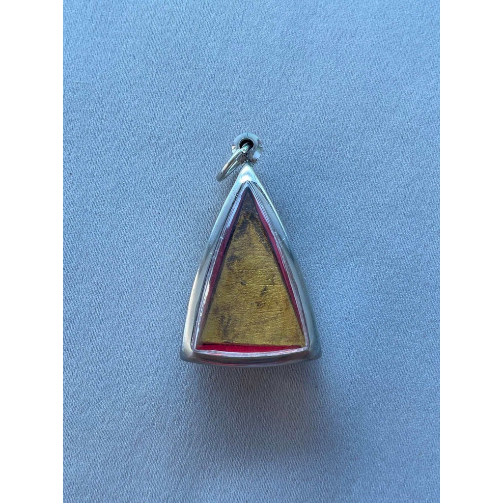 กค025 พระกำลังแผ่นดิน พระสมเด็จจิตรดา ปี 2508 วัดบวรนิเวศวิหาร เลี่ยมกรอบกันน้ำ 100% - รูปที่ 2