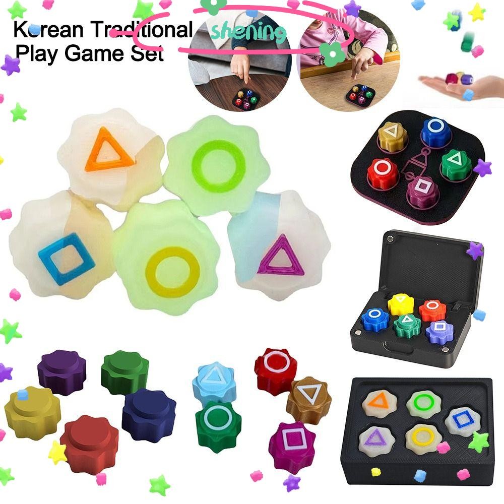 ตอนเย็น 5ชิ้น/เซ็ต กงกี เกมเกาหลี,มือตาประสานงานการฝึกอบรมของเล่นแบบโต้ตอบจับหินของเล่น,เกมเล่นแบบดั้งเดิมส่องสว่างที่น่าสนใจหินสนุกจับส