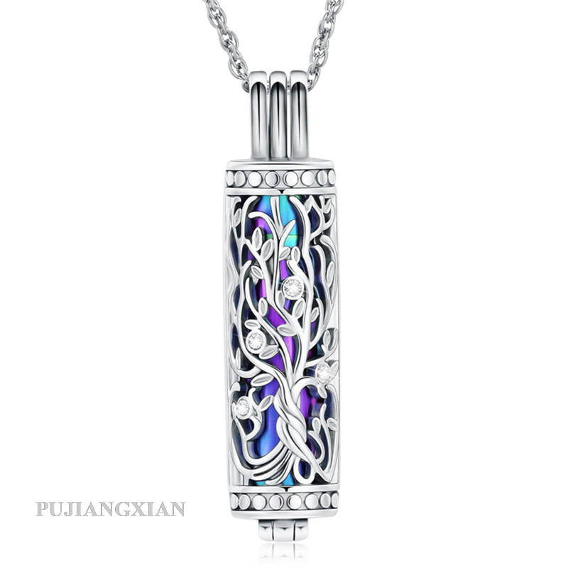 [PJX] Tree of Life Urn สร้อยคอ Urn จี้สร้อยคอ