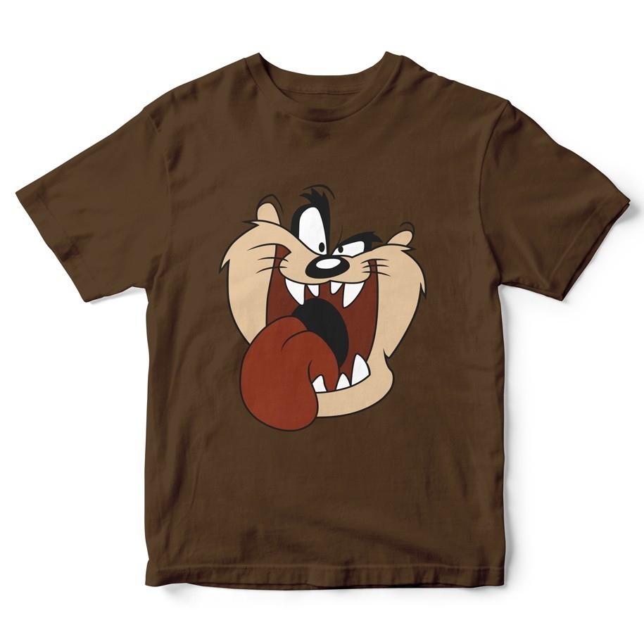 Taz Mania Cartoon Characters ครอบครัว เสื้อยืด