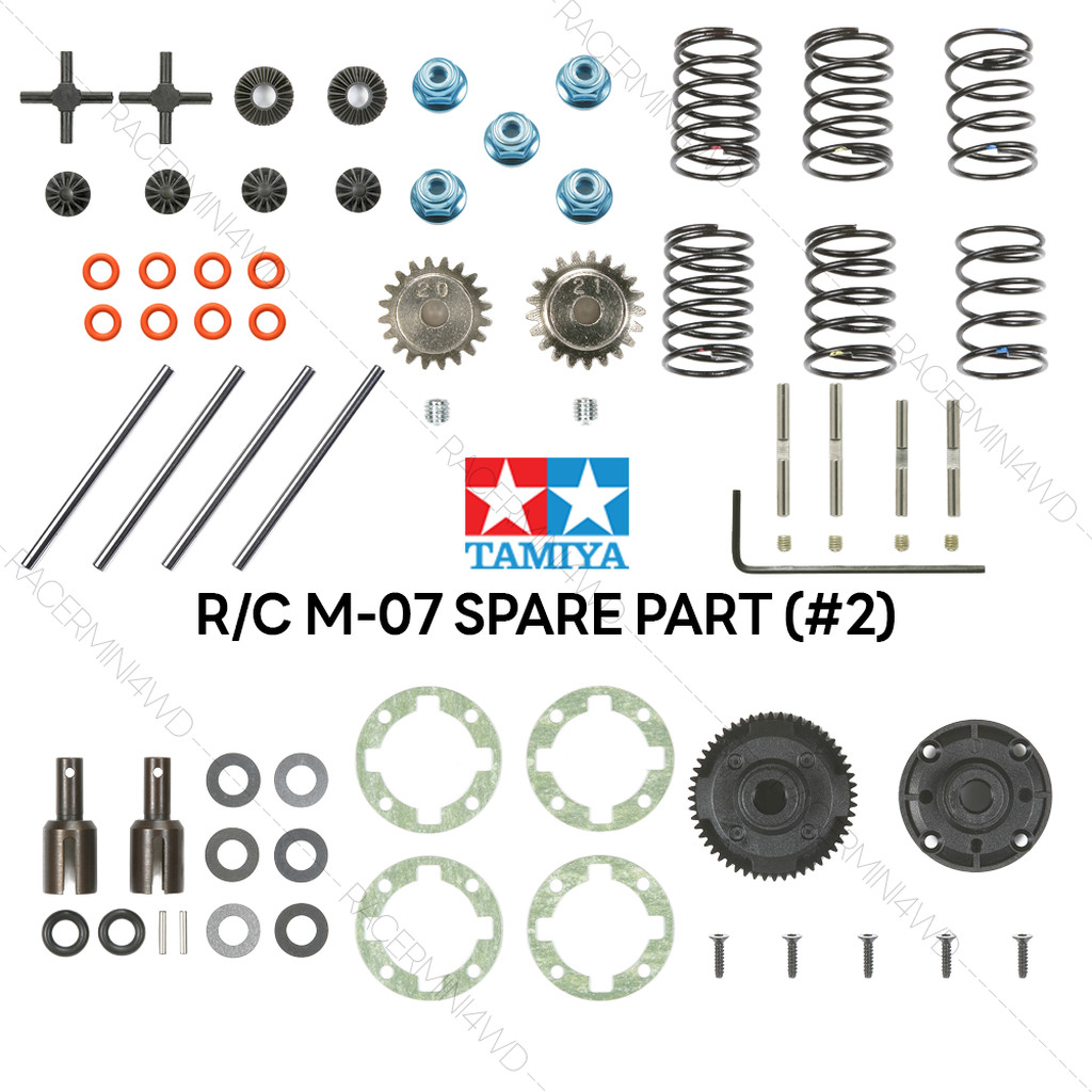 TAMIYA R/C M-07 Spare Part (2) อะไหล่รถบังคับ 42168 42259