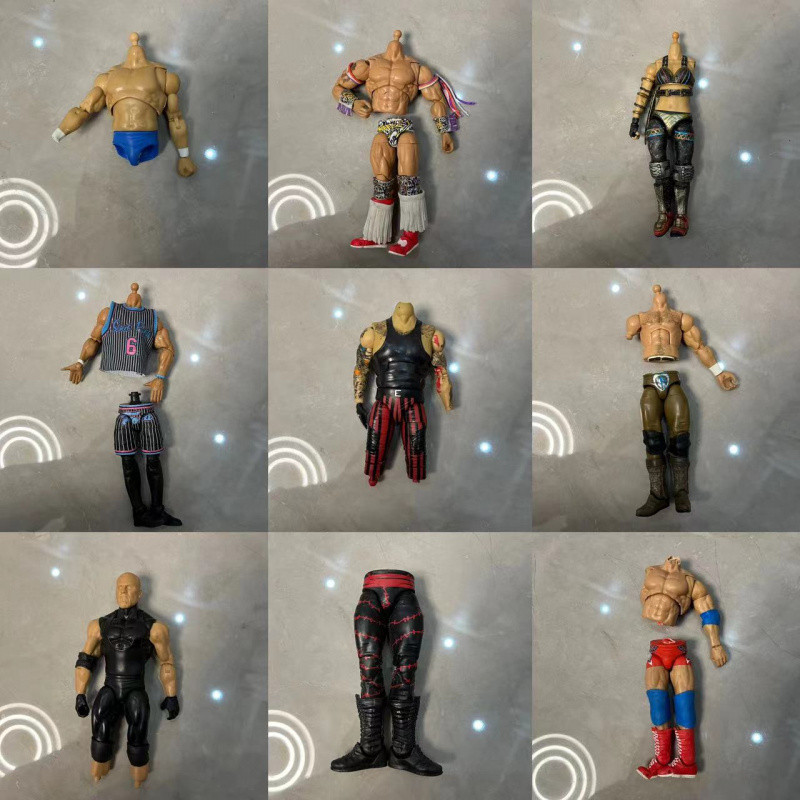 Wwe Wrestler รูป Damaged Body 6-7 นิ้ว Action figure Body อุปกรณ์เสริม DIY