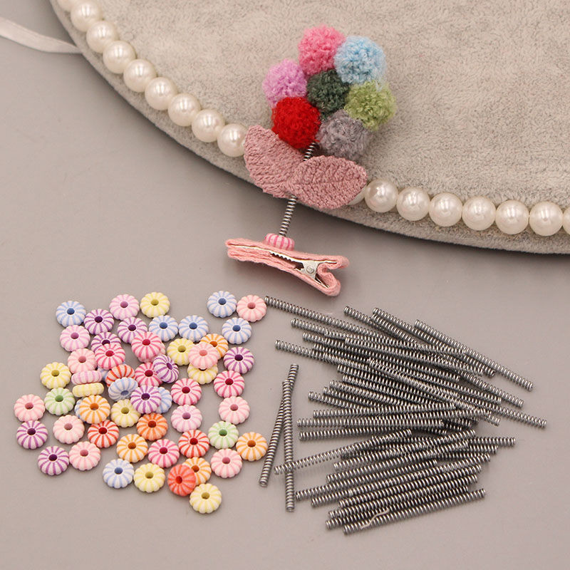 ▽ สปริงสปริง ▽ 100ชิ้นสาวเจ้าหญิงกิ๊บอุปกรณ์เสริมฤดูใบไม้ผลิอุปกรณ์เสริมฤดูใบไม้ผลิฐานฤดูใบไม้ผลิวัสดุ