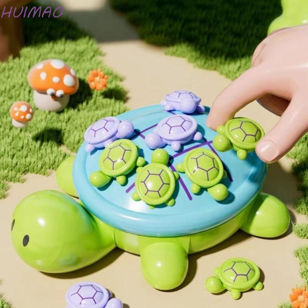 เกมหมากรุกแม่เหล็ก ฮูมิโอะ เกมกระดานกลยุทธ์การ์ตูนสร้างสรรค์ออกแบบเต่าตลกสีแม่เหล็กสุ่มเกมสมองแม่เหล็กสําหรับเด็กอายุ 3
