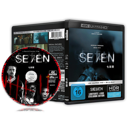 [En]ภาพยนตร์ HD บลูเรย์ 1080P&4K Se7en