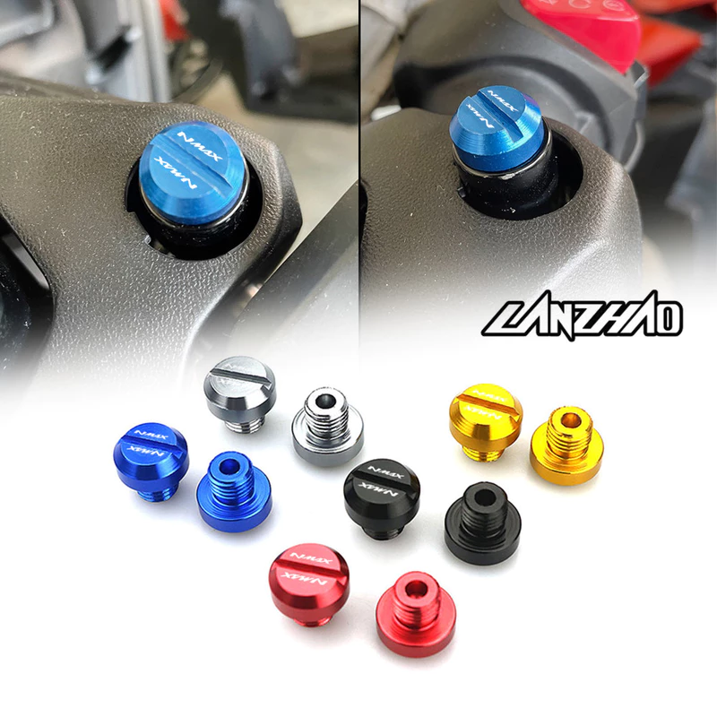 อะแดปเตอร์รูกระจก อุดกระจก YAMAHA Nmax v1 v2 v3 2017-2025 Turbo