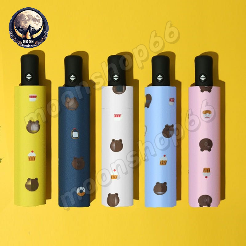 สีน่ารัก ร่มกันฝน กันแดด ร่มกันแดด uv กันUV ร่มกันยูวี พับได้ Umbrella