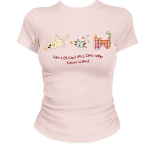 เสื้อยืดแขนสั้นคอปก สไตล์พื้นฐาน สำหรับผู้หญิง ฤดูร้อน มาใหม่ สไตล์น่ารักและเซ็กซี่ สาวฮอต ทรงสลิมฟิตCOD