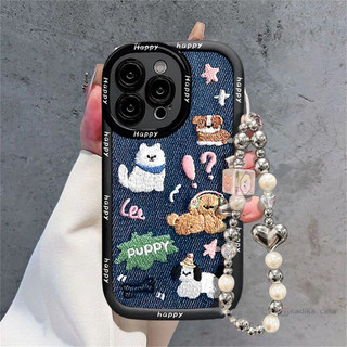 เคสไอโฟน ลูกสุนัขคาวบอย สำหรับ IPhone 14 15 Plus 6 7 6S 8 13 11 12 14 15 PRO MAX 6SPlus 7Plus 6Plus 8Plus 14Plus 15Plus