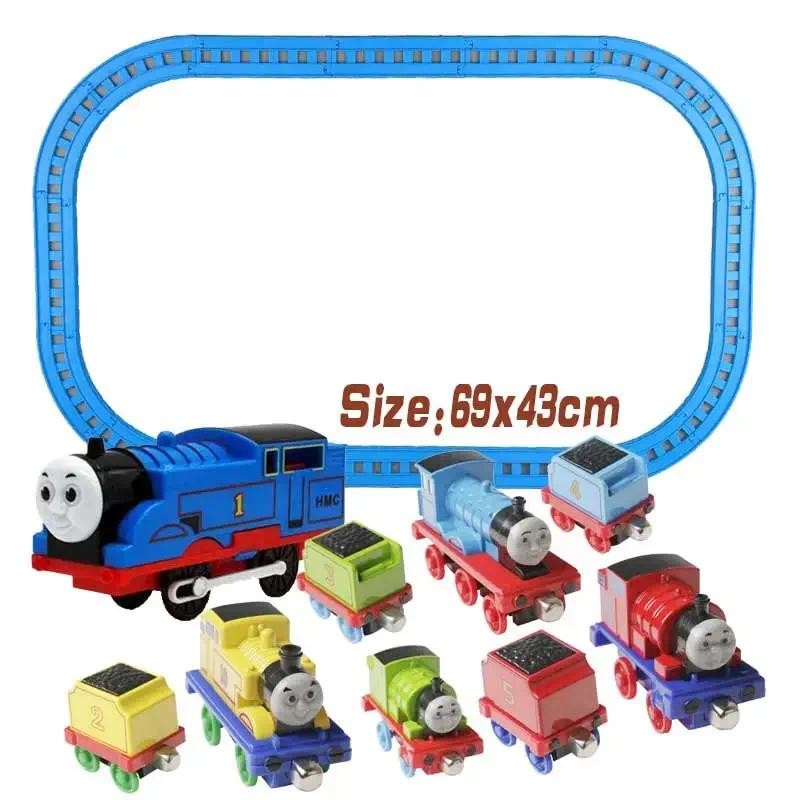 Thomas and Friends รางไฟฟ้า Percy Thomas ชุด 1:43 Thomas Metal Magnetic Diecasts