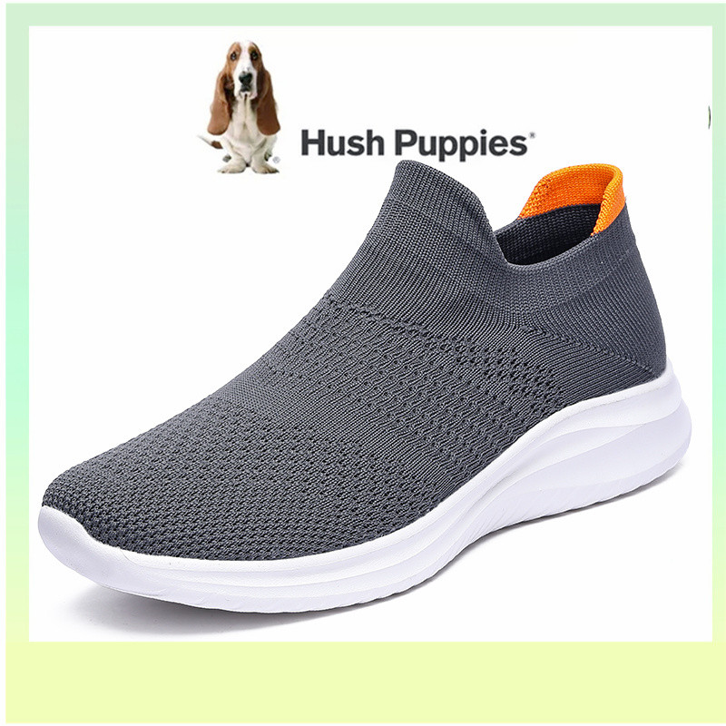 HUSH PUPPIES Hush Puppys รองเท้าผู้หญิงรองเท้าแบนผู้หญิงเกาหลี Hush Puppy รองเท้าผู้หญิงกีฬารองเท้าผ