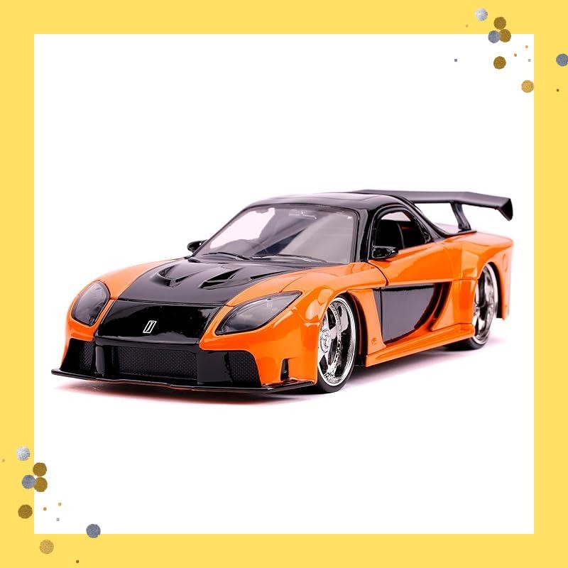JADA TOYS Minicar 1/24 size FAST&FURIOUS HAN'S MAZDA RX-7 Wild Speed