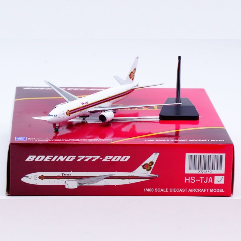 1: 400 JC Wings Alloy Airliner รุ่น Thai Airlines B777-200 HS-TJA Old Coating
