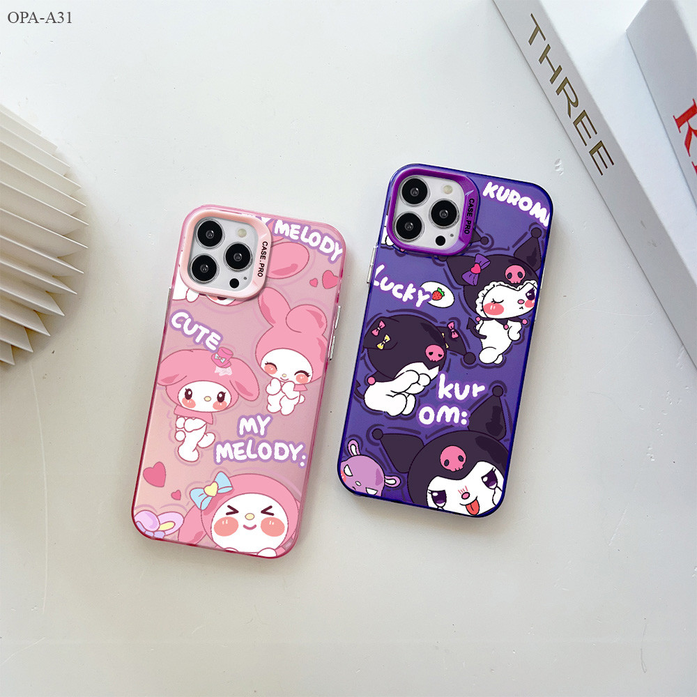 OPPO A31 A38 A18 A3S A15 A16 A16K A17 A1K A7 A5S A12 A15S A53 A33 A54 A57 A58 A74 A95 A76 A96 A92 A94 Pro 4G 5G เคส CYKK
