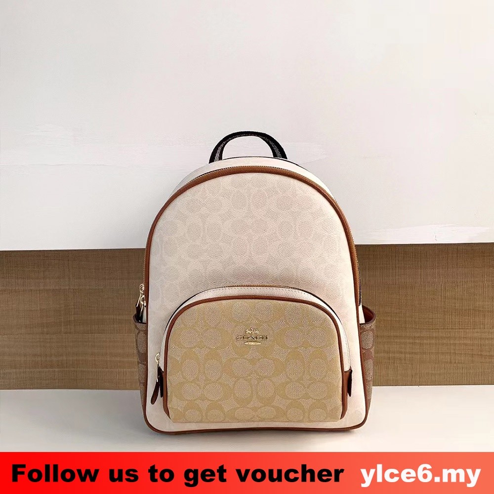 OK3 Coach CA439 Court Backpack Women Bag double shouder bag 439