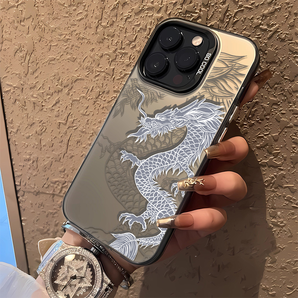 3 in1 Black Dragon สําหรับ Vivo Y02S Y02 Y20 Y21S Y22S Y28 4G Y29 Y04 Y33S Y35 4G Y35 + Y27 เคสโทรศั