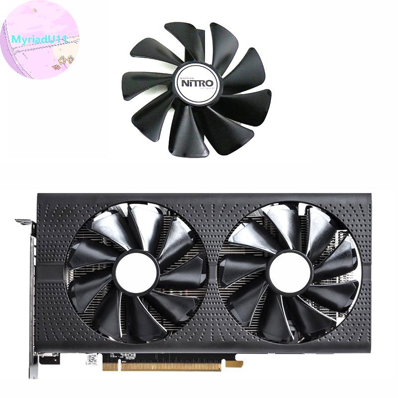 MyriadU CF1015H12D Cooler พัดลมสําหรับ Radeon RX 470 480 580 570 NITRO Mining Edition RX580 RX480 Ga