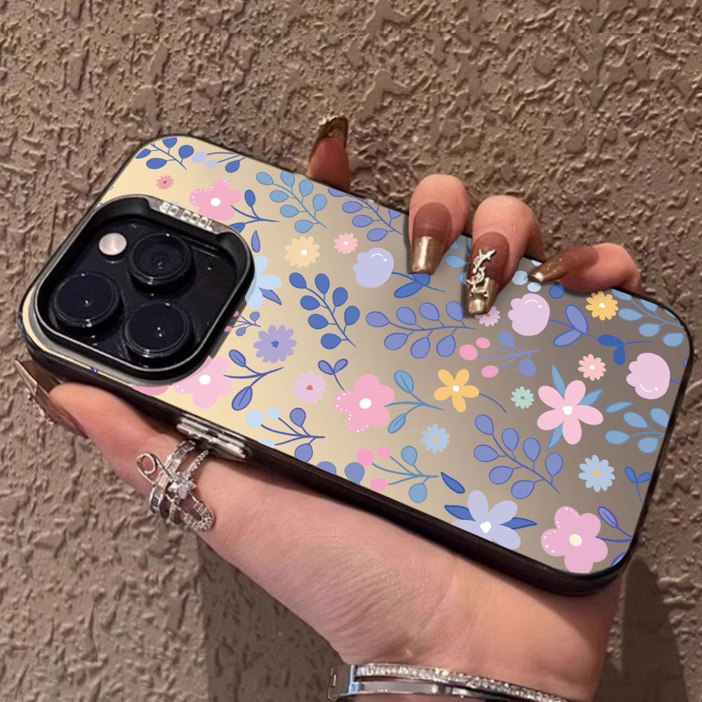 หรูหรากันกระแทกสําหรับ Honor 400 Lite / X8C ฝาหลังสําหรับ Honor X8C ดอกไม้รูปแบบ Soft Edge Shell