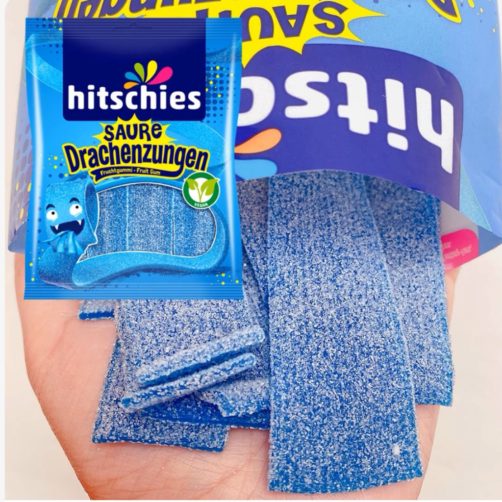 เยอรมันนําเข้า SKITTLES Rainbow Bubble Gum UFO Candy Sour Powder Sandwich Gummy Gummy 25.7.6